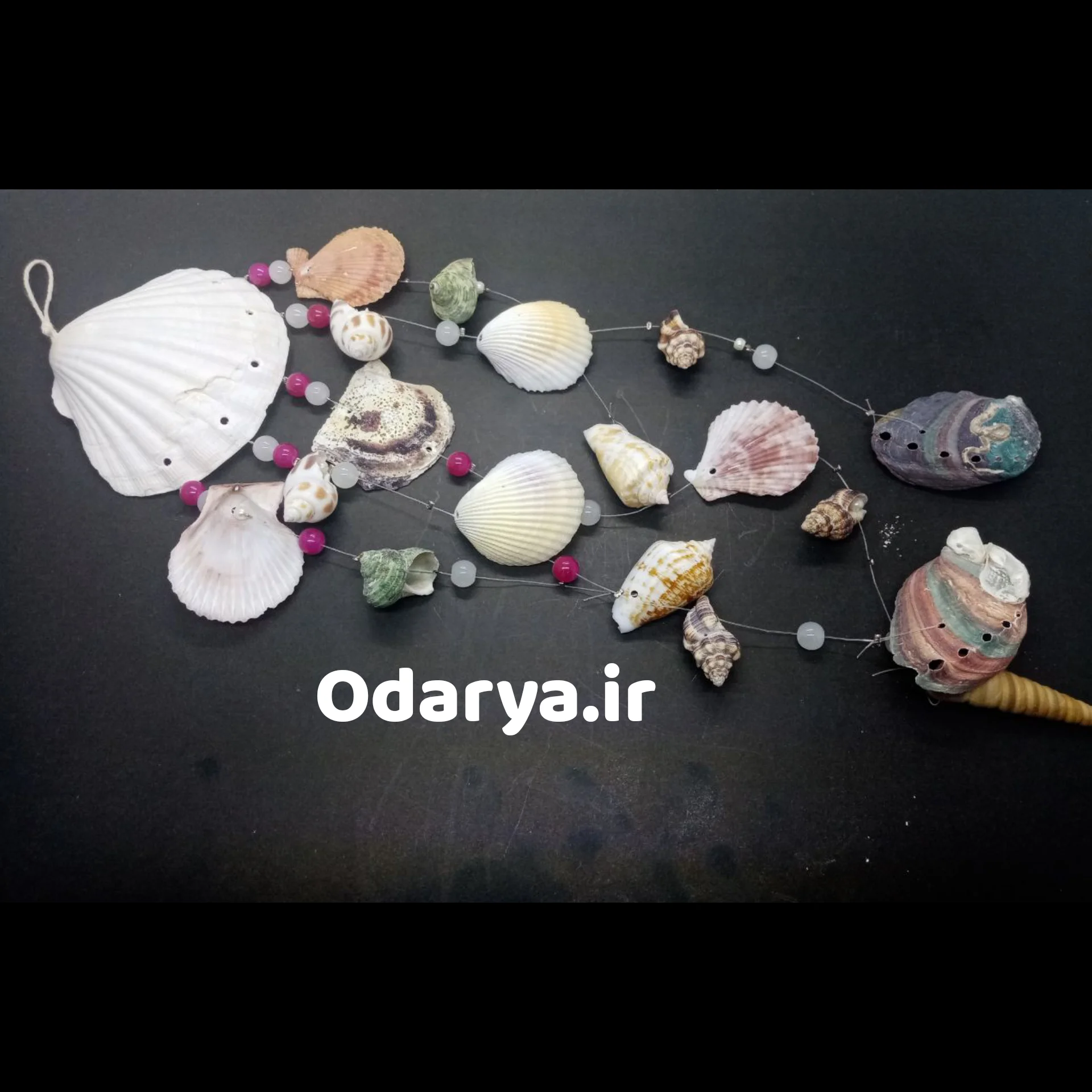 اویزهای صدفی آویزهای تزیینی صدفی - تصویر 1